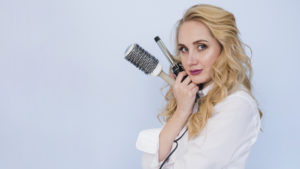 ไดร์เป่าผมแบบหวี