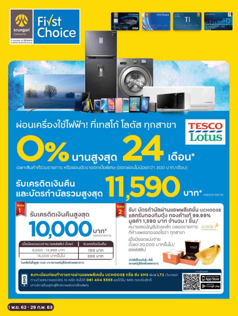 รวมโปรโมชั่นตู้เย็นผ่อน 0% นาน 10 เดือน ที่ไม่ควรพลาดส่งท้ายปี 2019